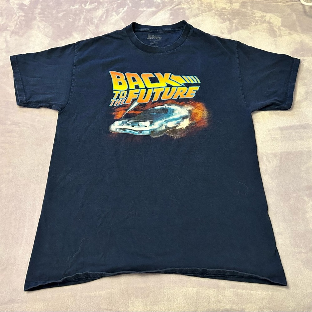 ✨✨ Blue Back To The Future Tee Size L ✨✨